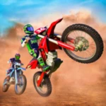 motocross race dirt bike games android application logo